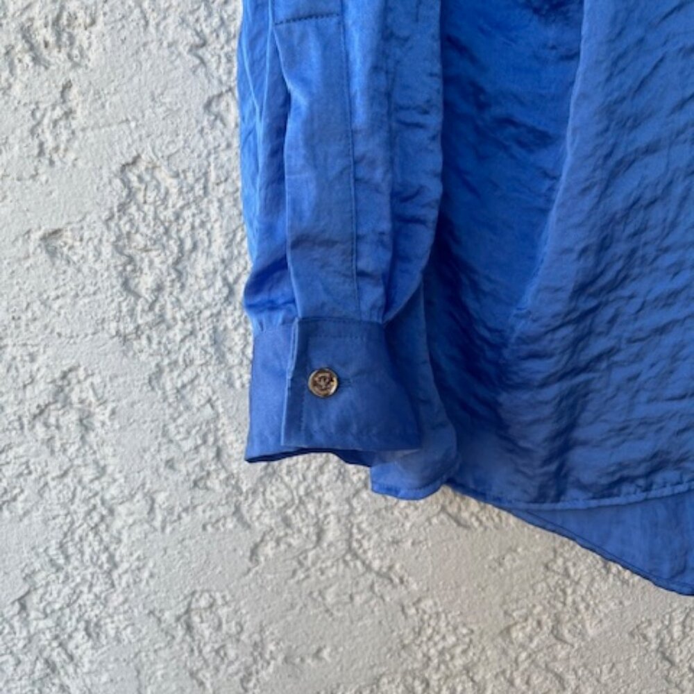 Cerulean Blue MK Tunic Blouse – new with tags - Picture 4 of 7